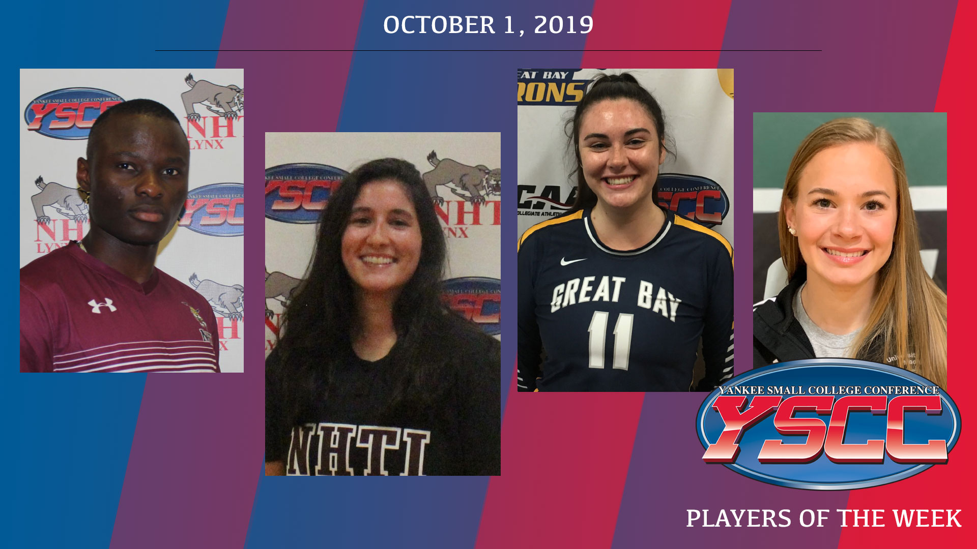 YSCC gives out Week 3 Player of the Week Awards