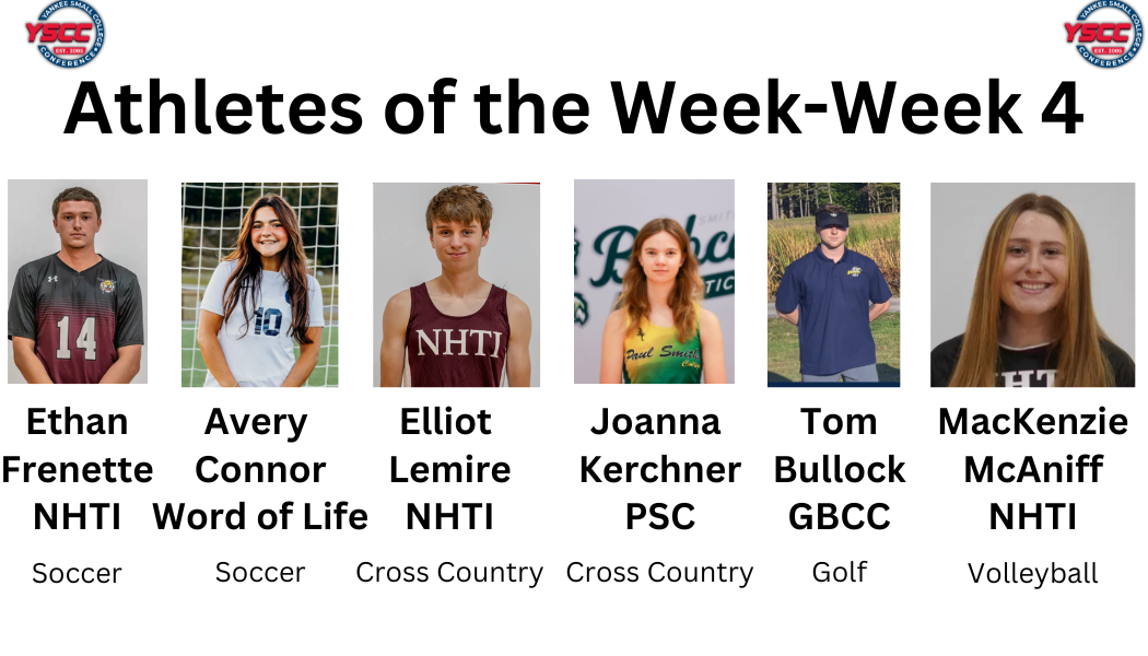 YSCC Week 4 Athletes of the Week Announced