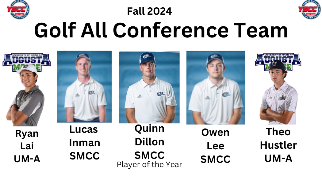 Congrats to our Fall 2024 YSCC Golf All Conference Team