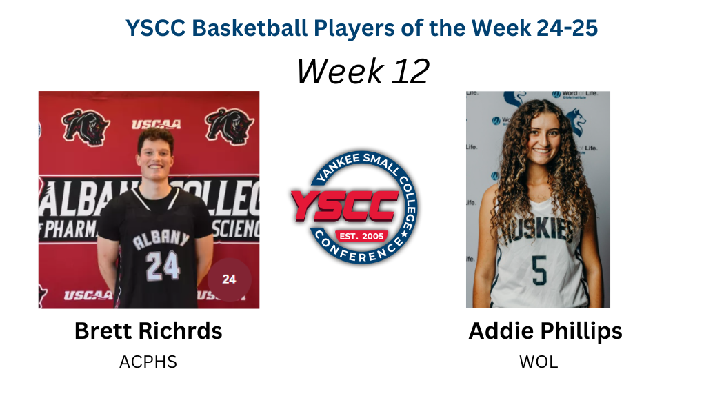 Week 12 YSCC Players of the Week