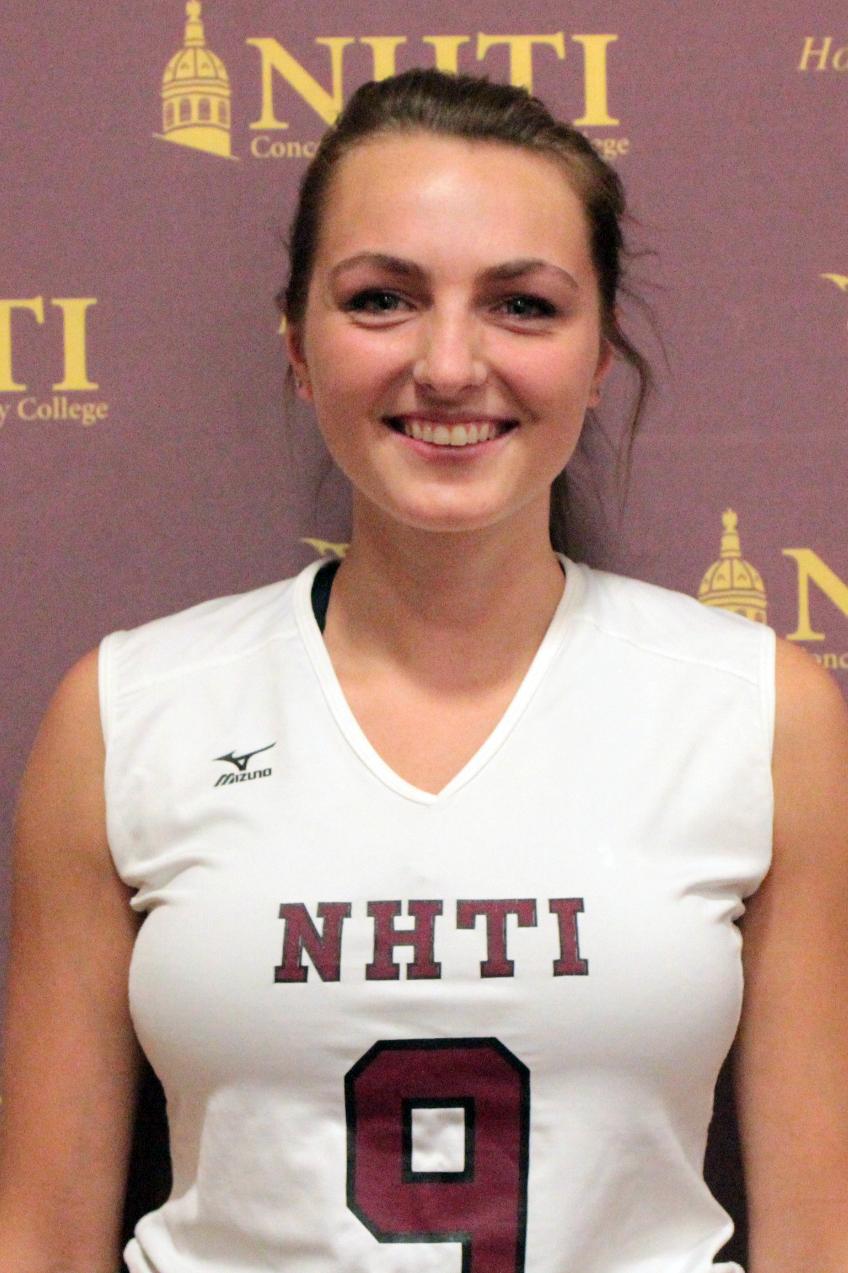 Cheyanne Sauvola, Volleyball, NHTI