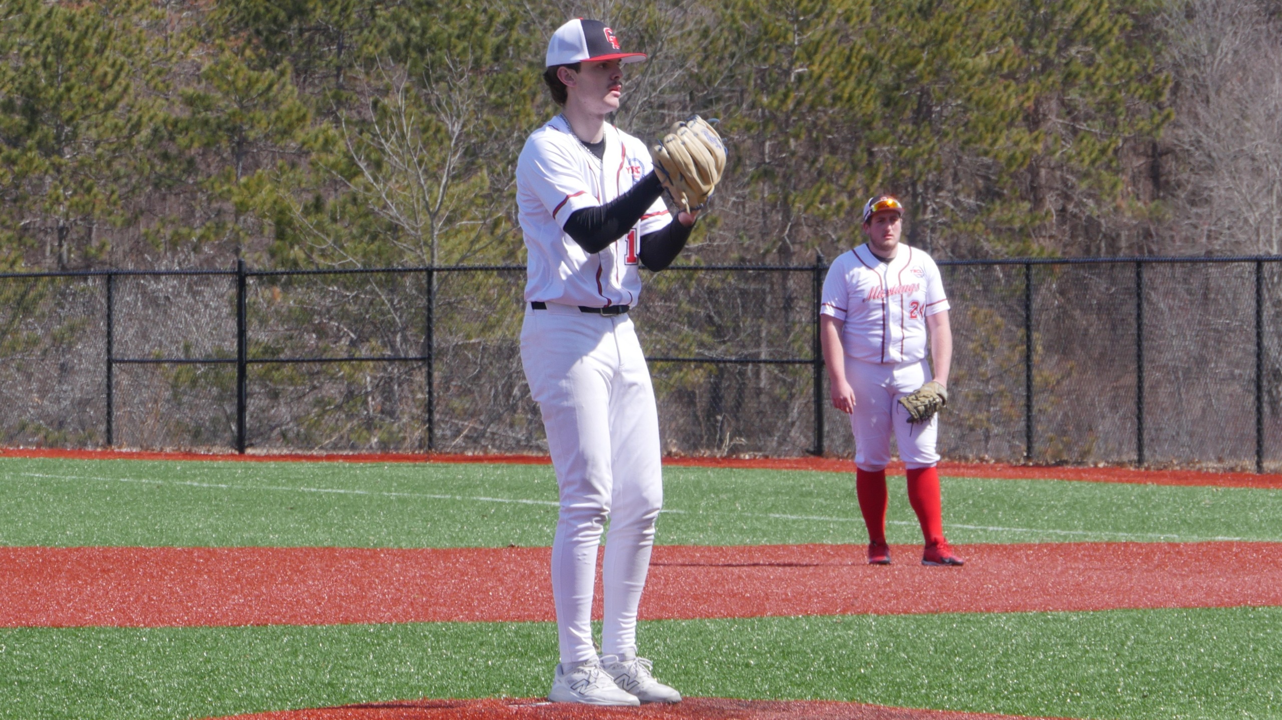 Mustangs Shut Out Herons in Spring Home Opener, 4-0