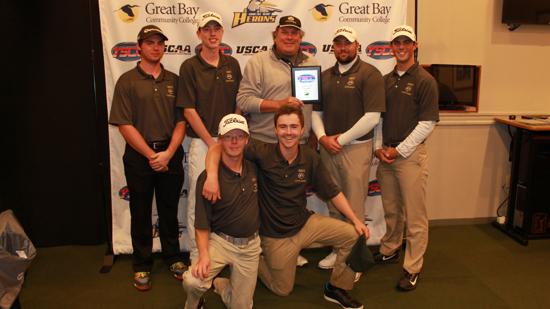 NHTI win YSCC team championship. Trevor Moore takes home golfer of the year