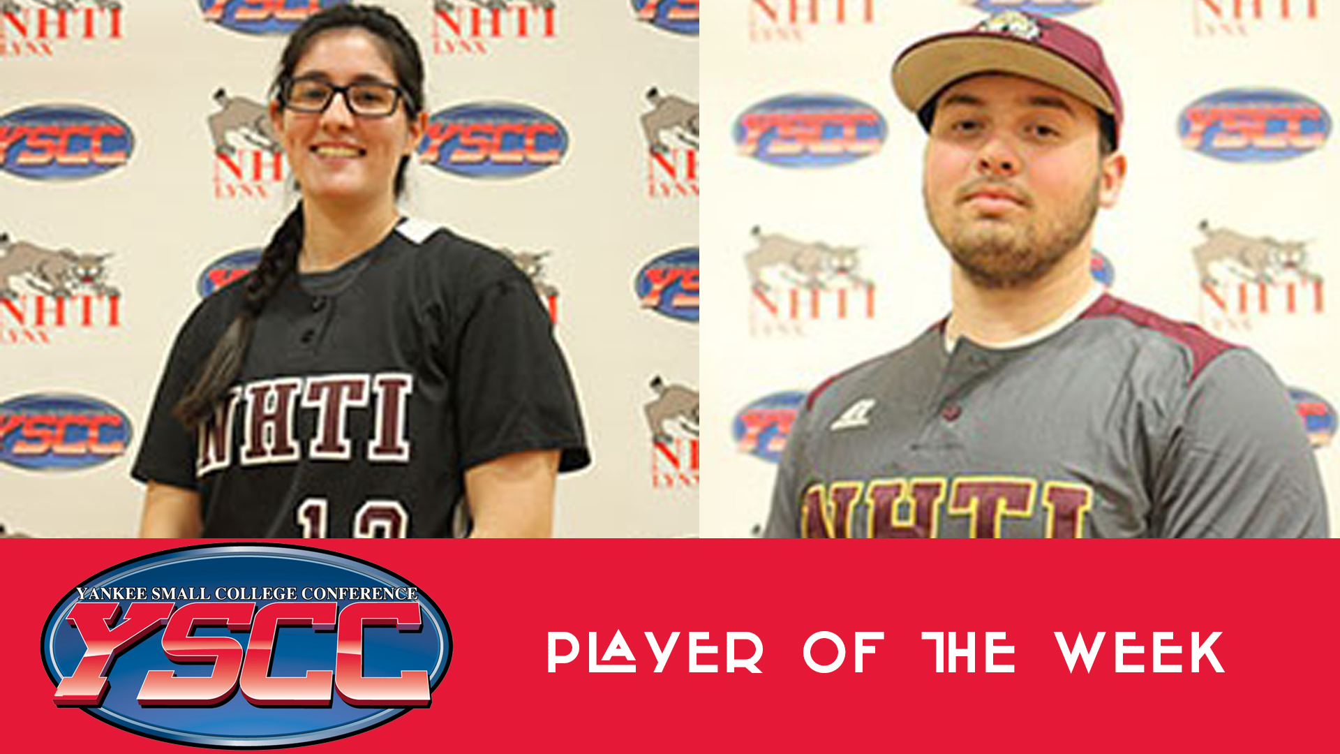 NHTI sweeps USCAA Players of the Week