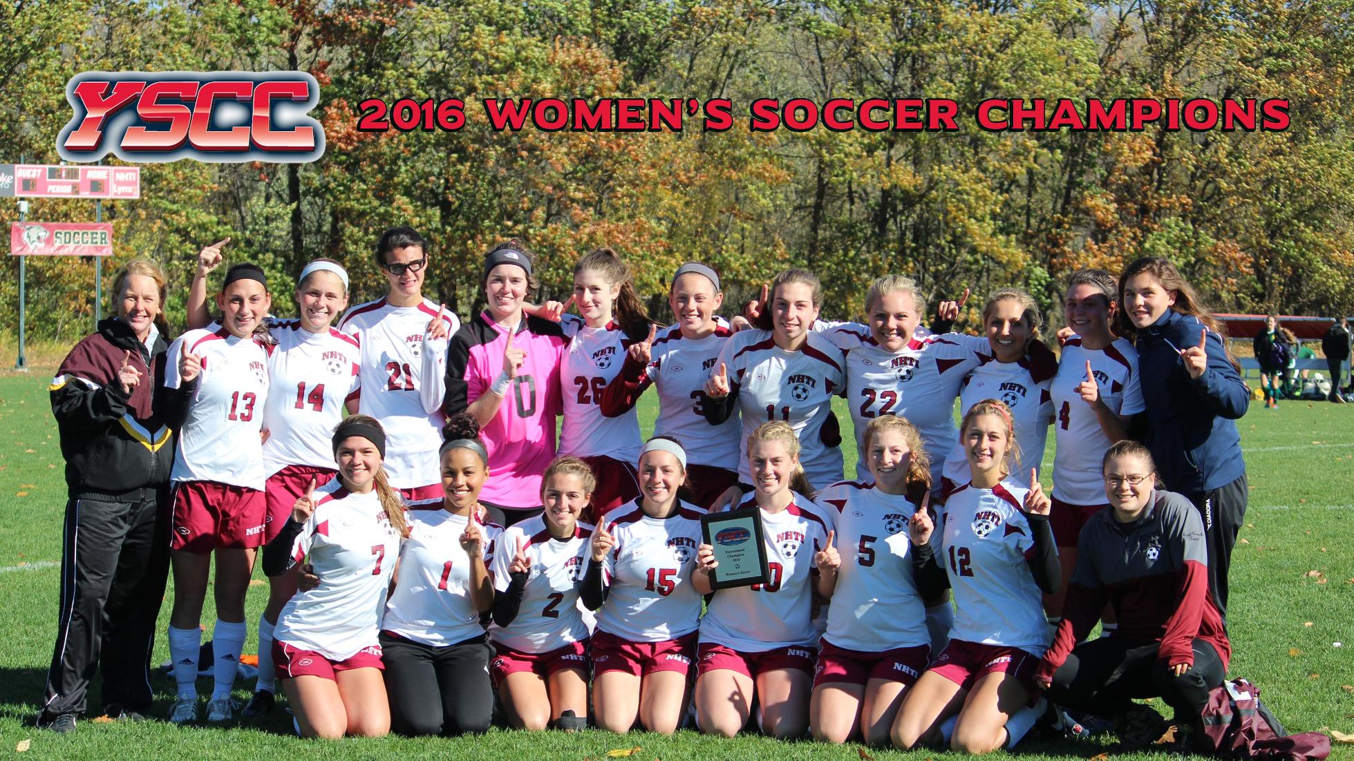 NHTI Women&rsquo;s Soccer Blanks Unity in YSCC Championship