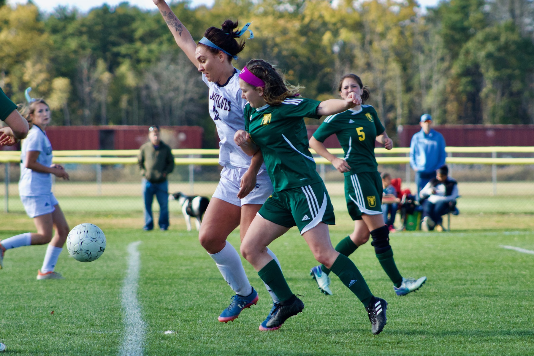 Lady Wolves Win By A Pair In Rhode Island