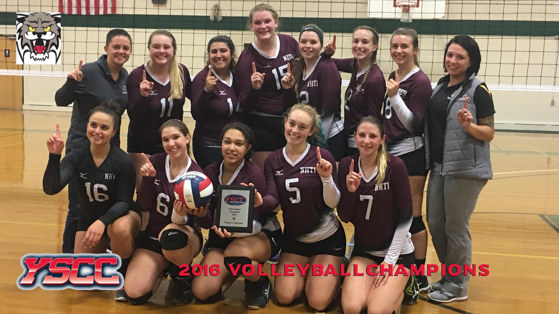 NHTI wins 2016 YSCC Volleyball Championship